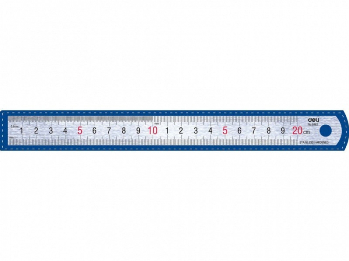 RIGLA METAL 20 CM DELI [1]