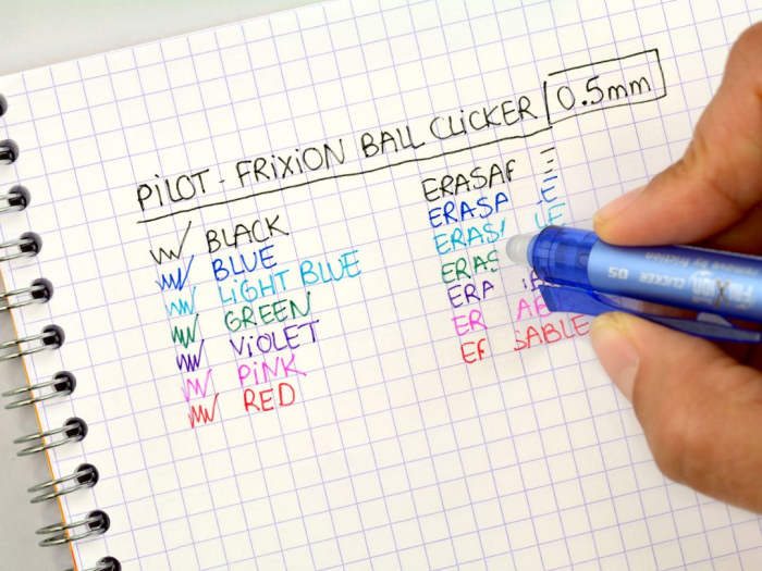 ROLLER 0.5MM ALBASTRU CLICKER FRIXION PILOT [5]