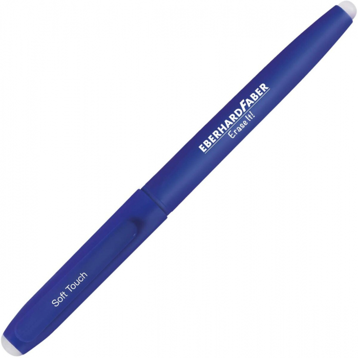 ROLLER 0.6 MM ALBASTRU ERASE IT! EBERHARD FABER [2]