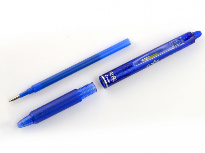 ROLLER 0.7MM ALBASTRU CLICKER FRIXION PILOT [4]