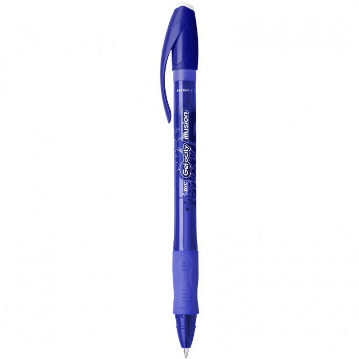 ROLLER 0.7MM ALBASTRU GEL-OCITY ILLUSION BIC [1]