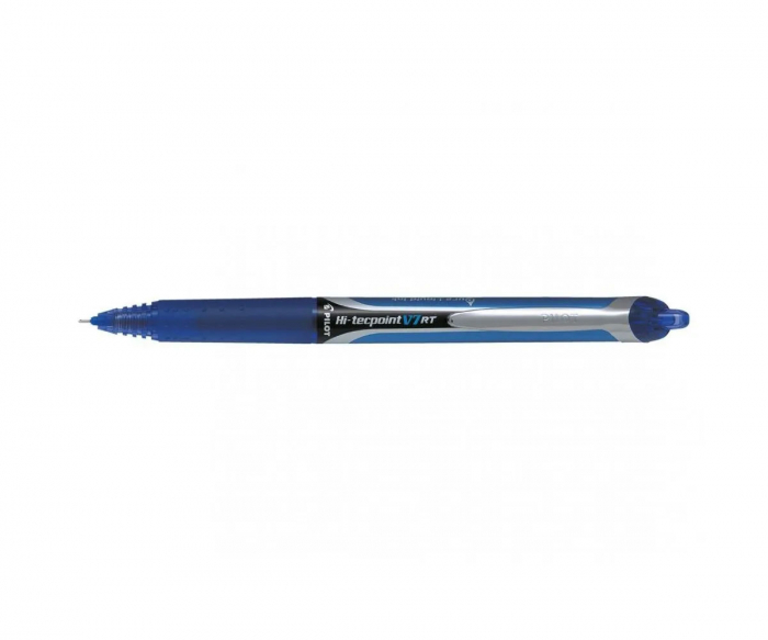 ROLLER 0.7MM V7 ALBASTRU HI-TECPOINT RETRACTABIL PILOT [1]
