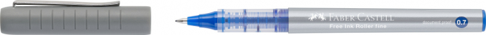 ROLLER FREE INK 0.7MM ALBASTRU FABER-CASTELL [2]