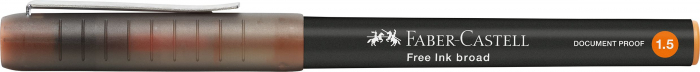 ROLLER FREE INK 1.5MM PORTOCALIU FABER-CASTELL [3]