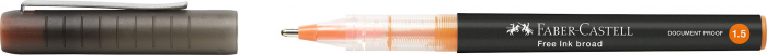 ROLLER FREE INK 1.5MM PORTOCALIU FABER-CASTELL [2]