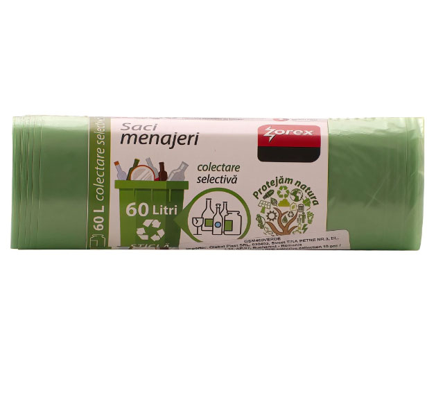 SACI MENAJERI 60L 10/SET VERZI [1]