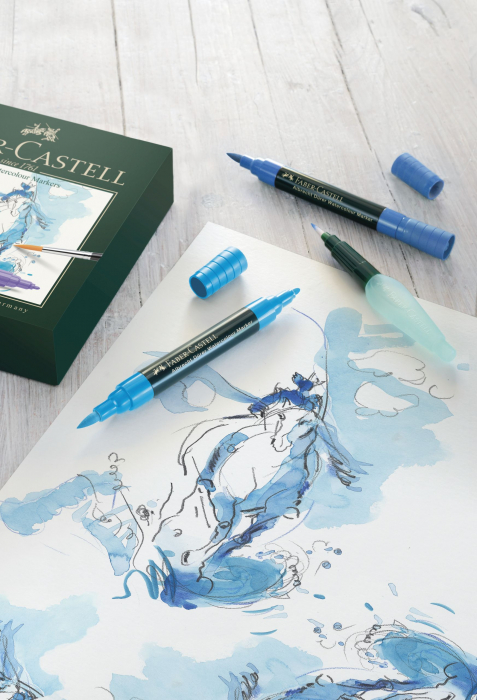 SET 30 MARKERE SOLUBILE ALBRECHT DURER FABER-CASTELL [4]