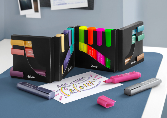 SET BIROU 16 BUC TEXTMARKER 46 FABER-CASTELL [3]