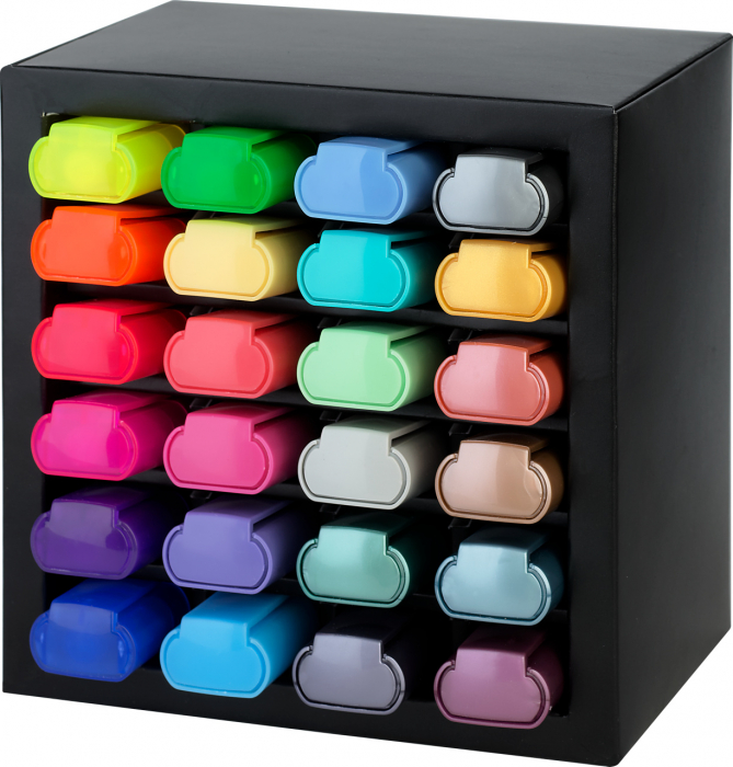 SET BIROU 24 BUC TEXTMARKER 46 FABER-CASTELL [2]