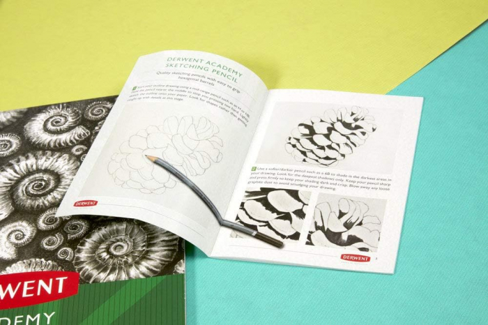 SET CREIOANE GRAFIT 6B-5H PENTRU INCEPATORI DERWENT ACADEMY [4]