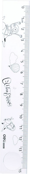 SET GEOMETRIE 4 PIESE TRANSP.  BUMPEES EG00803 DELI [3]
