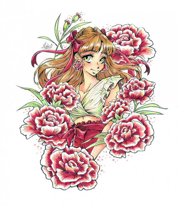 SET ROMANTIC MANGA NO.2 4 BUCATI SKETCH MARKERE GOLDFABER FABER-CASTELL [2]