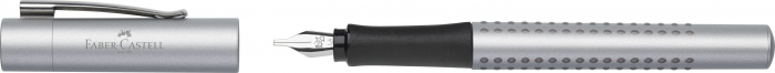 SET STILOU CALIGRAFIC GRIP 2011 ARGINTIU FABER-CASTELL [3]