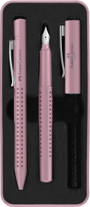 SET STILOU M + PIX GRIP 2010 ROSE FABER-CASTELL [1]