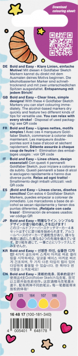 SKETCH MARKER 2 CAPETE SET 4 BOLD AND EASY II GOLDFABER FABER-CASTELL [2]