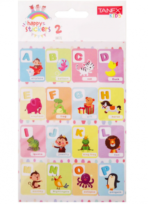 STICKER LITERE 2/SET TANEX [1]