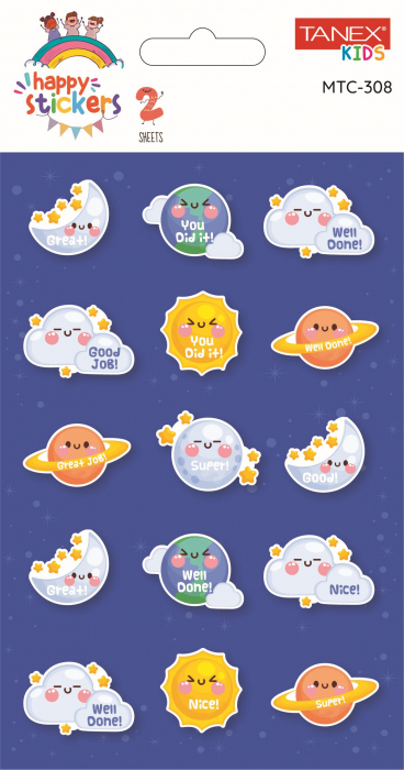 STICKER RECOMPENSE YOU DID IT 2/SET MTC-308 TANEX [1]