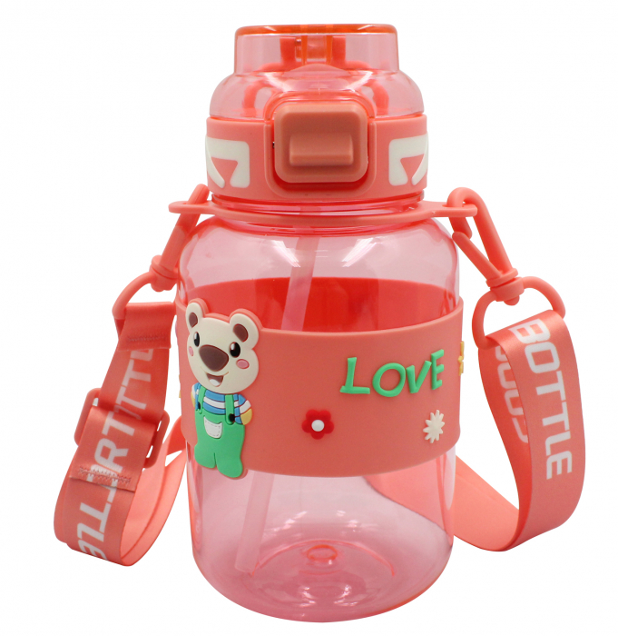 STICLA APA PETG 800ML CU DESCHIDERE AUTOMATA SI MANER TRANSPORT T-0118 NOKI [3]