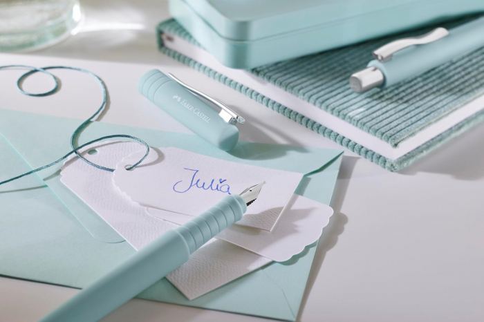 STILOU POLY PEN BLEU CARAIBE B FABER-CASTELL [5]