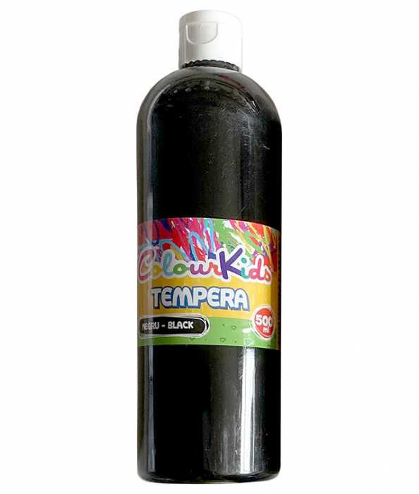 TEMPERA 500ML NEGRU COLOUR KIDS PIGNA [1]