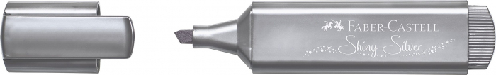 TEXTMARKER ARGINTIU METALIZAT 1546 FABER-CASTELL [2]