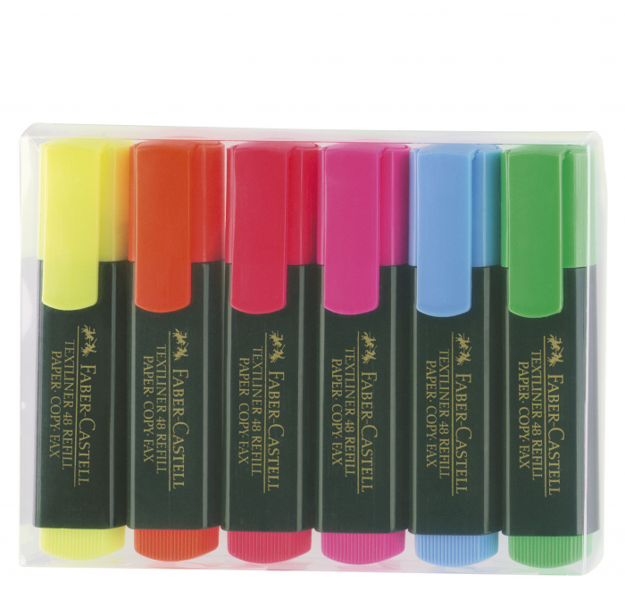 TEXTMARKER SET 6 1548 FABER-CASTELL [1]