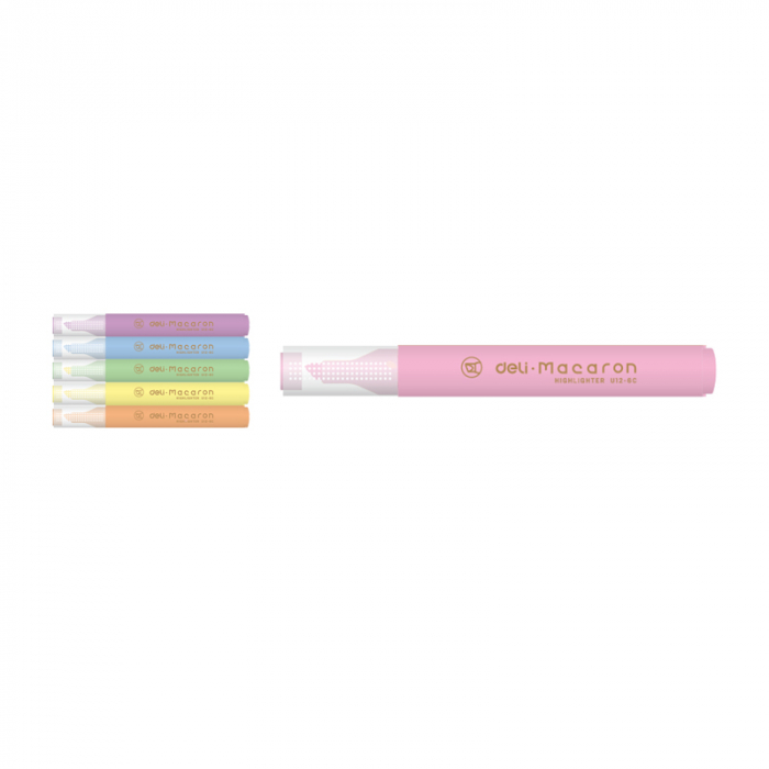 TEXTMARKER SET 6 SLIM MIYOU MACARONS DELI [2]