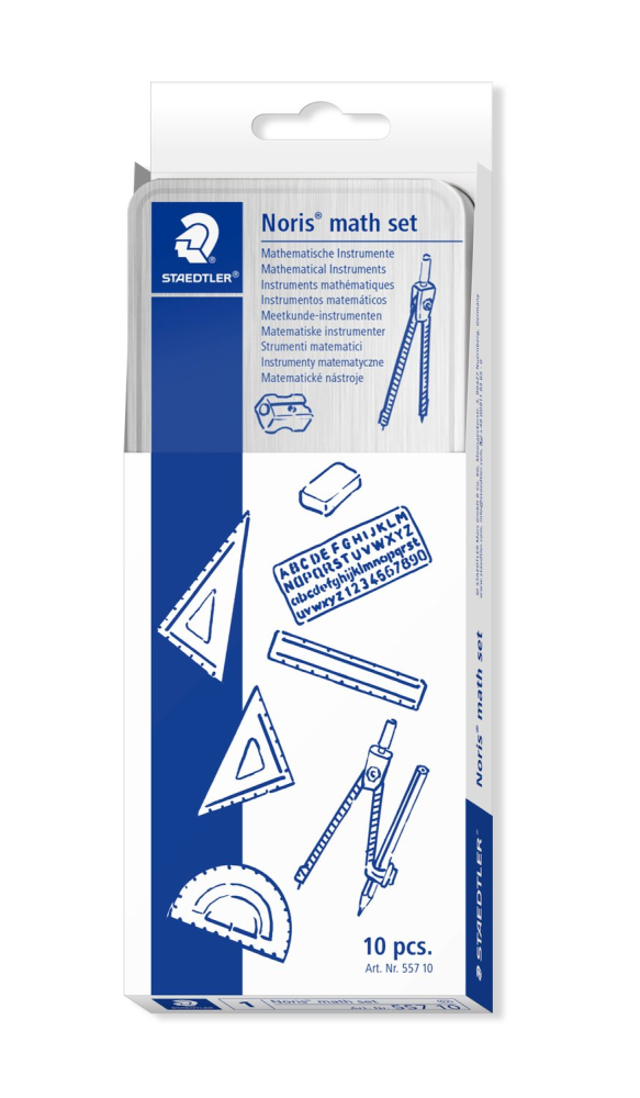 TRUSA INSTRUMENTE GEOMETRIE STAEDTLER 10 PIESE/SET [2]