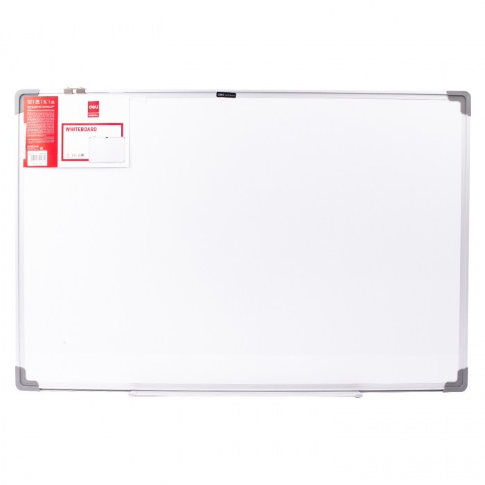 WHITEBOARD MAGNETIC 60*90 CM RAMA ALUMINIU DELI [2]