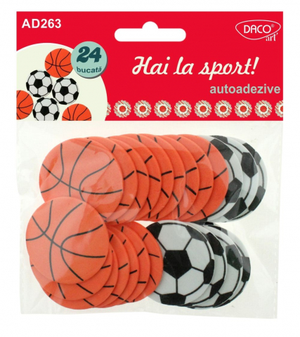 Produse si rechizite scolare - ACCESORII CRAFT - AD263 HAI LA SPORT SPUMA AA DACO