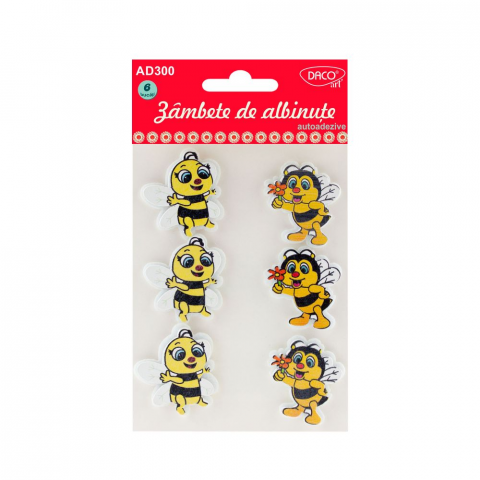 Produse si rechizite scolare - ACCESORII CRAFT - AD300 ZAMBETE DE ALBINUTE DACO