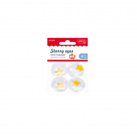 Produse si rechizite scolare - ACCESORII CRAFT - AD459 OCHI INSTELATI DACO