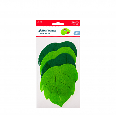 Produse si rechizite scolare - ACCESORII CRAFT - AD505 FRUNZE FETRUTE DACO