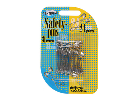 Ace cu gamalie - Ace de siguranta, 24 buc/blister - Centrum 80929