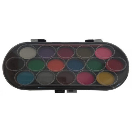 Produse si rechizite scolare - Acuarele 16 culori cu pensula