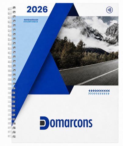 Agenda A5 Smart NFC – 100% Personalizată, cu Spiră și Tehnologie NFC Integrată [1]