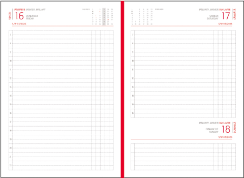 Agenda datata zilnic, Basic [10]