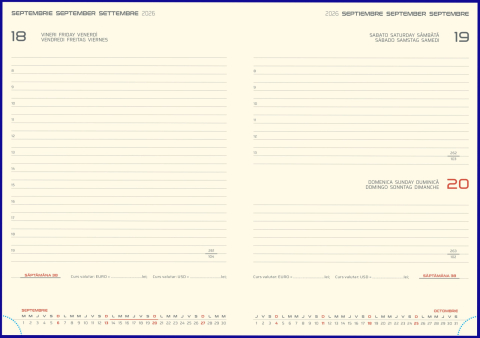 Agenda de lux datata zilnic Angola R457, 17 x 24 cm [2]