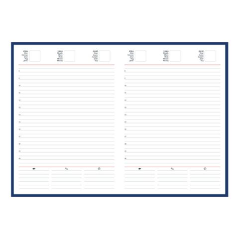 Agendă nedata Vinci Flex R439, 15 x 21 cm [3]
