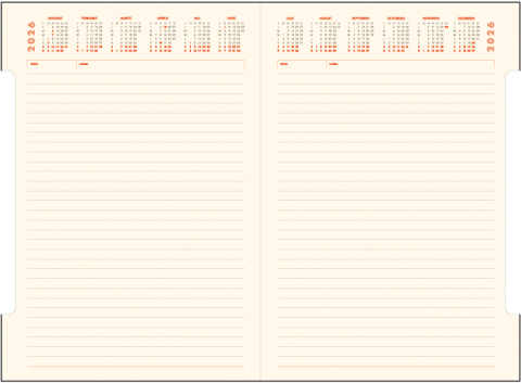 Agenda nedatata Ideal Ivoire [5]