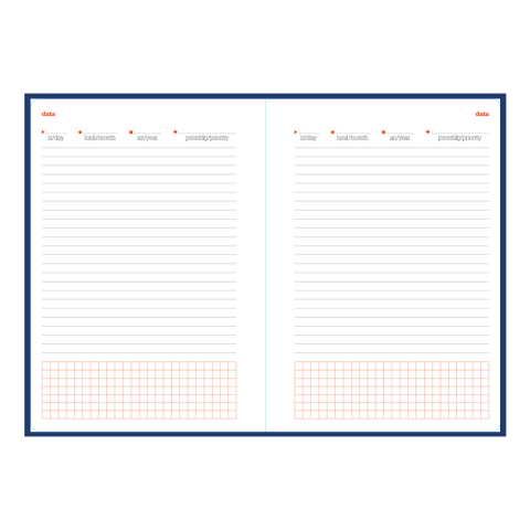 Agenda nedatata Matra cu elastic R459, 15 x 21 cm [5]