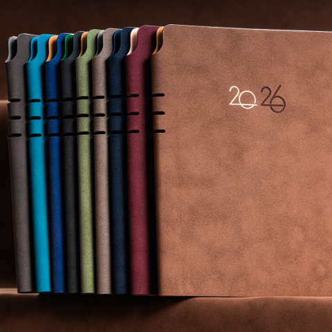 Agende personalizate - Agenda nedatata Nubuk