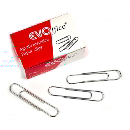 Agrafe de birou - Agrafe ondulate 78 mm 50 buc/cutie