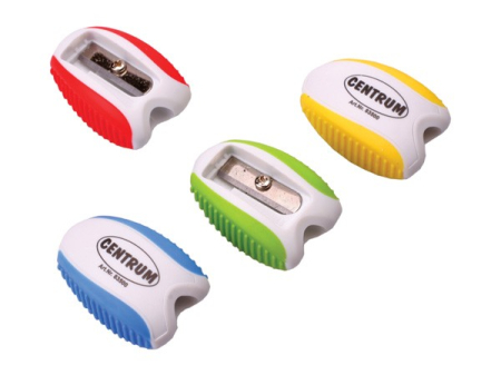 Produse si rechizite scolare - Ascutitoare plastic cu grip soft - Centrum 83500