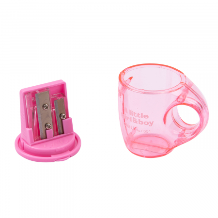 Ascutitori - ASCUTITOARE PLASTIC DUBLA CU CONTAINER CESCUTA DELI