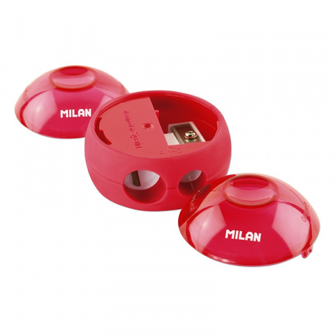 Ascutitori - ASCUTITOARE PLASTIC DUBLA CU CONTAINER SPHERE MILAN