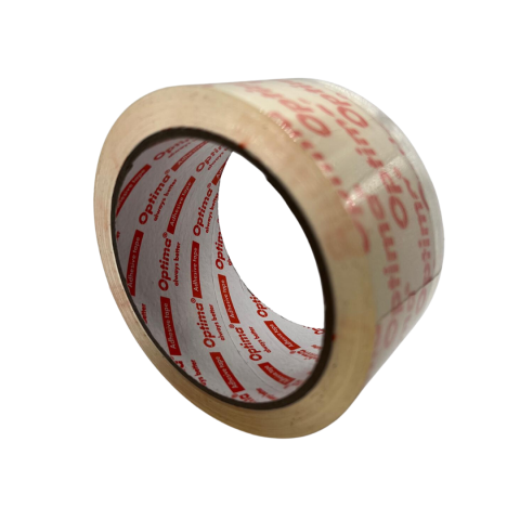 Accesorii de birou - Banda adeziva 48mm x 66 y, 45 microni, Optima Crystal Clear - cristal