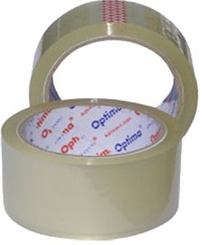 Accesorii de birou - Banda adeziva 72mm x 66 y, 38 microni, Optima - transparent