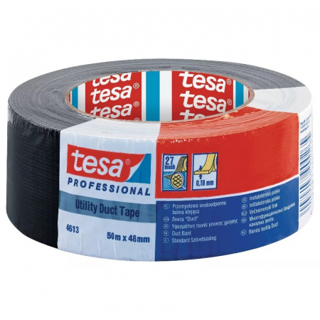 Accesorii de birou - BANDA ADEZIVA DUCT TAPE NEAGRA 50M*48MM