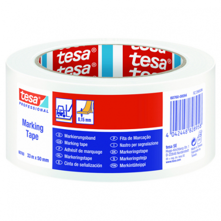 Accesorii de birou - BANDA ADEZIVA MARCARE ALBA 33M 50MM TESA